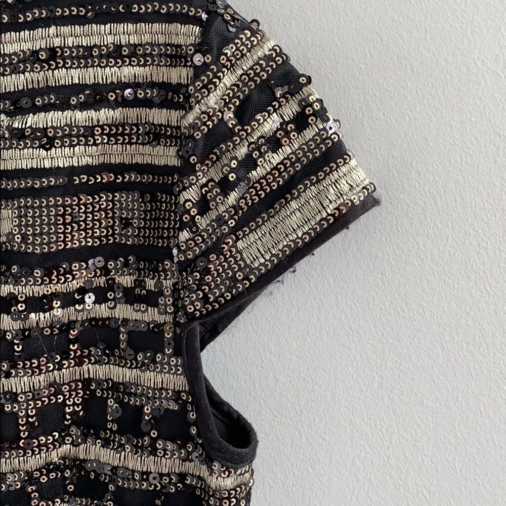 Vince Camuto Beaded Cocktail Dress size 6 - Picture 13 of 14